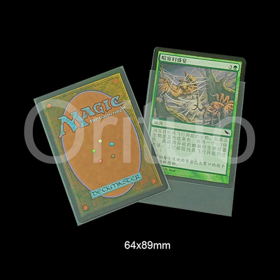 Pokemon Mtg innere Kartenhüllen transparent Pp Top Loading Präzise Größe