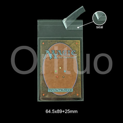 Mtg Pokemon Trading Card Sleeve Wiederverschließbare 64 x 89 mm Präzise Passform Innenhüllen