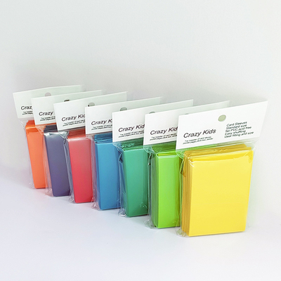 quality 62 x 89 mm doppelte matte Kartenhüllen aus Polypropylen mit perfekter Passform für Yugioh-Hüllen factory