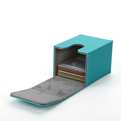 80+ Trading Card Holder Box / Aufbewahrungsbox PU zum Schutz von TCG-Karten