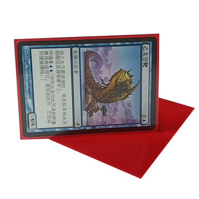 Orange masern rote 66x91mm Pro-Matte Card Sleeves Playing Cards-Ärmel