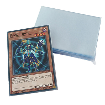 60x87mm Yugioh inneres Ärmel-Weiche-dauerhafte wasserdichte transparente Karten-Ärmel