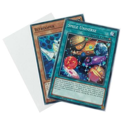 Großhandels-Trading Card-Ärmel der Yugioh-Polypropylen-Karten-Ärmel-61x88mm imprägniern