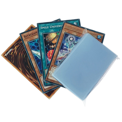 Transparente Großhandelsärmel des Karten-Ärmel-46x71mm Mini European Prime Board Game