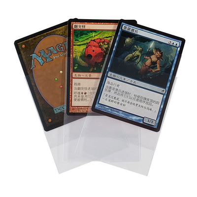 Standard-klare Karten-Ärmel der Spiel-Trading Card-Schutz-Ärmel-66x91mm