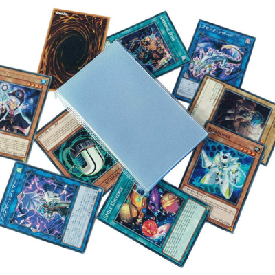 PVCs freier transparenter Tarock-Karten-Schutz der Brettspiel-Ärmel-73x122mm