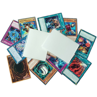 Retro- klare Karten-Hauptärmel 66.5x94mm in hohem Grade transparent