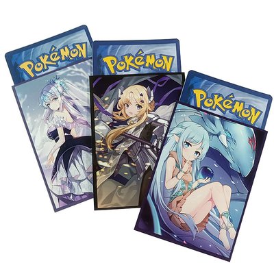 Kundenspezifisches Druck-magischer Karten-Standard-kleines verfügbares nach Maß Art Card Sleeves For Games Pokemon Yugioh MTG