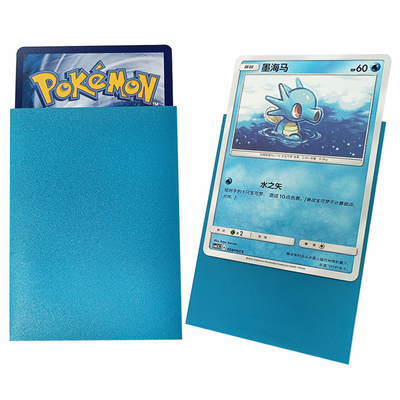 Säure- und PVC-frei 66x91 MTG Standard Matte Blau Spiel Plastikkartenhüllen