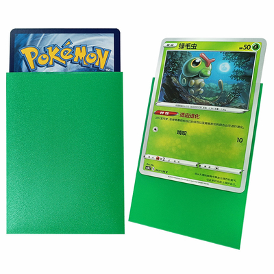 66x91mm MTG Grüne Ärmel Matte Deck Schutzhüllen Für Pokemon-Karte