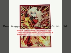 Matte und glänzende Kartenhüllen         Hohe Klarheit, Ultra-Pro-Standard, kratzfest und wasserdicht